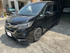 福祉車両改造・ホンダ・ステップワゴン・乗降補助ステップ