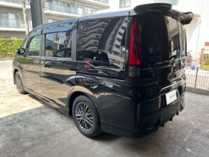 福祉車両改造・ホンダ・ステップワゴン・乗降補助ステップ