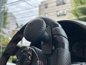 福祉車両改造・左足アクセル・トヨタ・アルファード