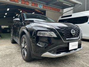 福祉車両改造・エクストレイル・自操式手動運転装置
