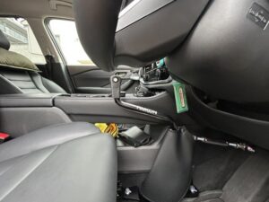 福祉車両改造・エクストレイル・自操式手動運転装置