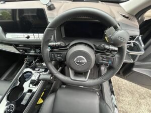 福祉車両改造・エクストレイル・自操式手動運転装置