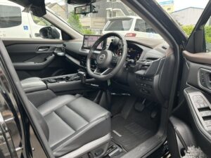 福祉車両改造・エクストレイル・自操式手動運転装置